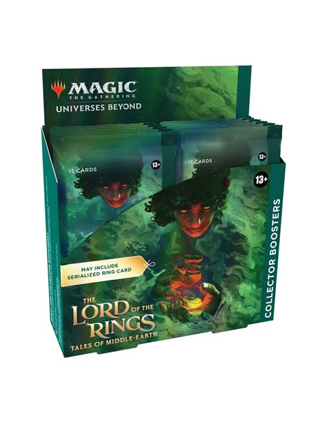 Magic lord of the rings collector booster box